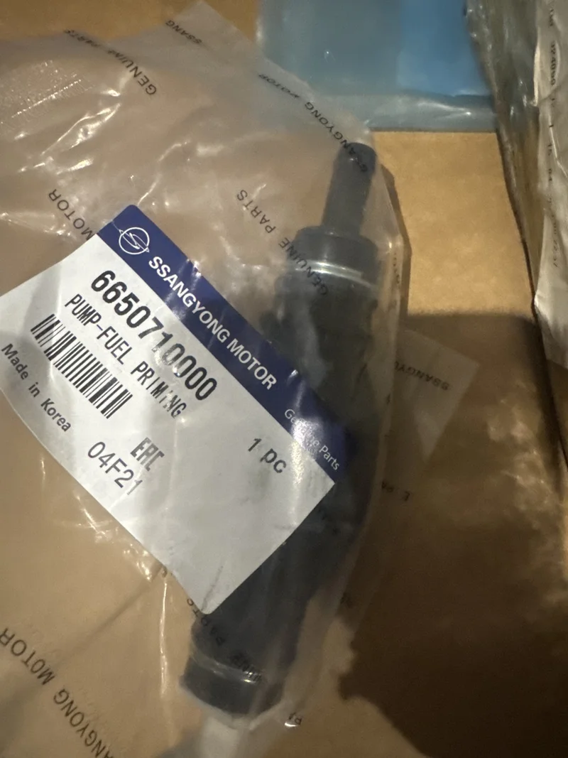 Насос ручної підкачки палива Rexton / Kyron / Actyon 6650710000 SsangYong 6650710000