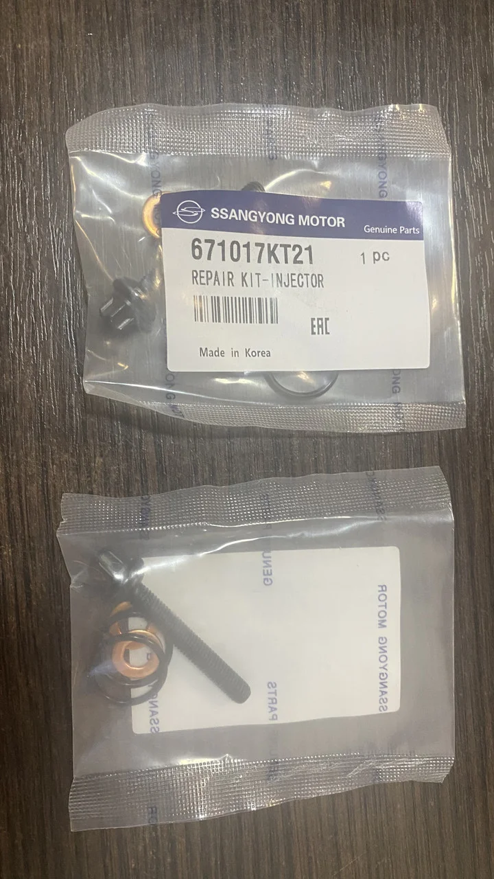 Оригінал — комплект монтажний форсунки інжектора 671017KT21 Hyundai 671017KT21