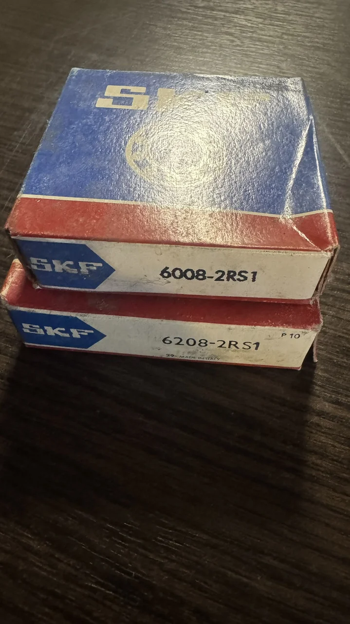 Підшипник SKF 6208-2RS1 кульковий 40х80х18 мм (180208) SKF 6208-2RS1