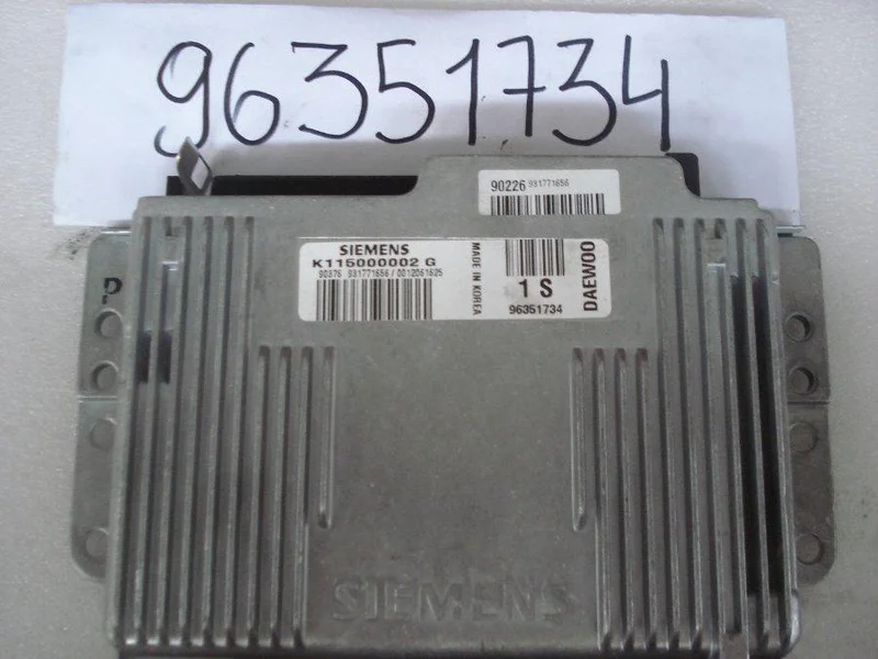 Блок управления двигателем 96351734 Chevrolet 96351734