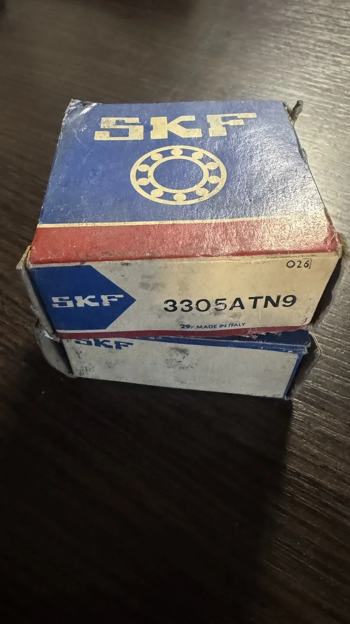 Підшипник SKF 3305 ATN9 радіально-упорний дворядний 25х62х25,4 мм (3056305) SKF 3305ATN9