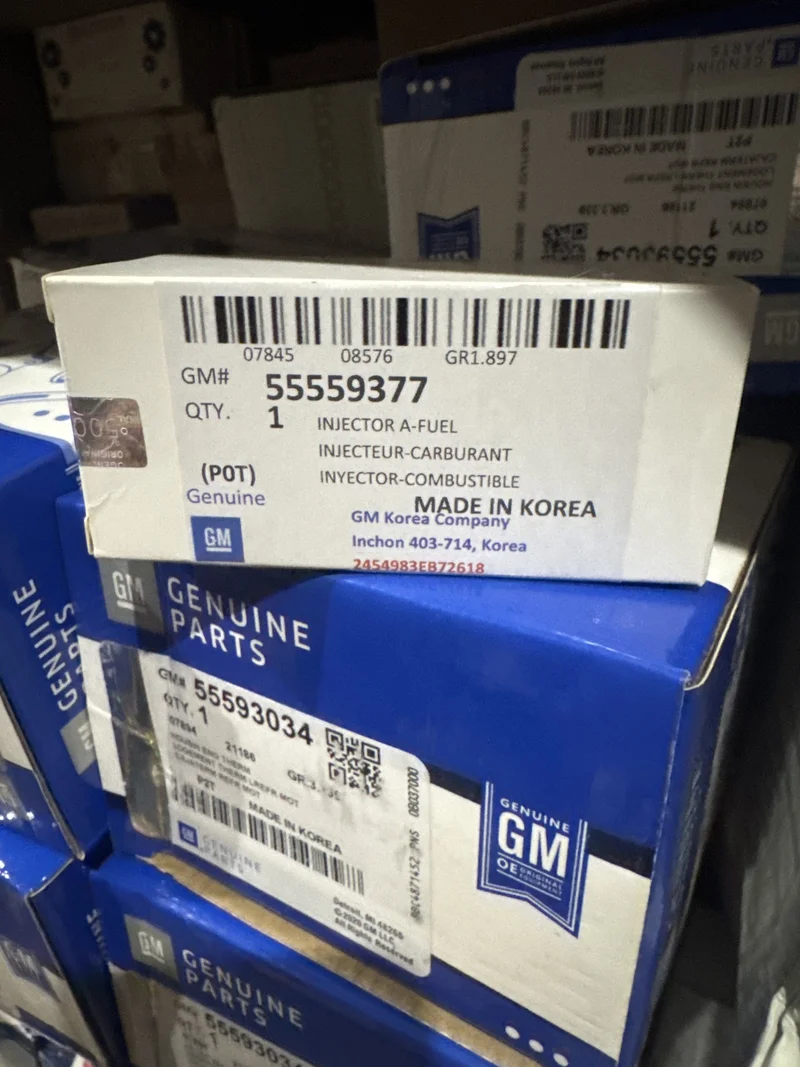 GM Форсунка впрыска топлива 55559377 Chevrolet 55559377