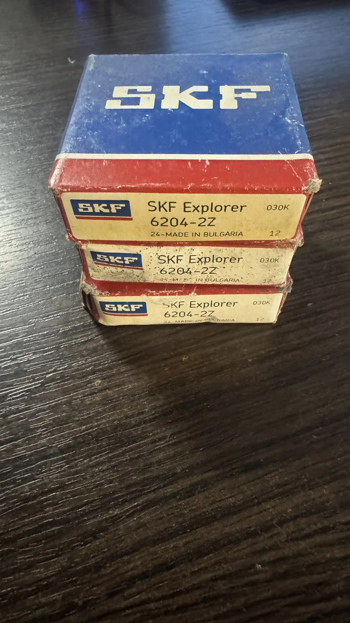Підшипник SKF 6204-2Z Explorer кульковий 20х47х14 мм (80204) SKF 6204-2Z