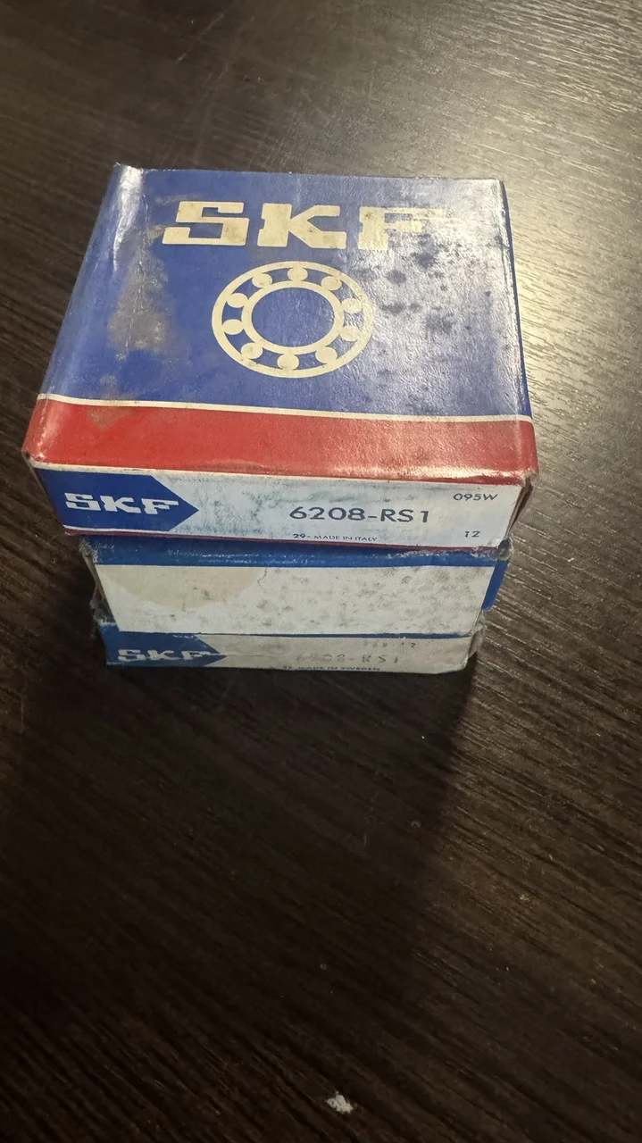 Підшипник SKF 6208-RS1 кульковий 40х80х18 мм (160208) SKF 6208-RS1
