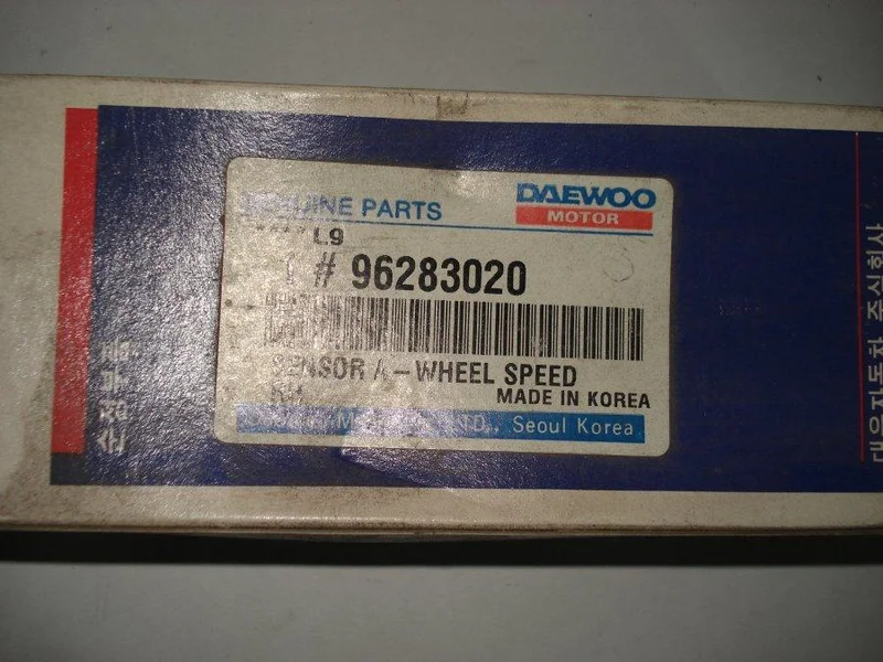 Датчик ABS задній Daewoo Nubira GM 96283020 Daewoo 96283020