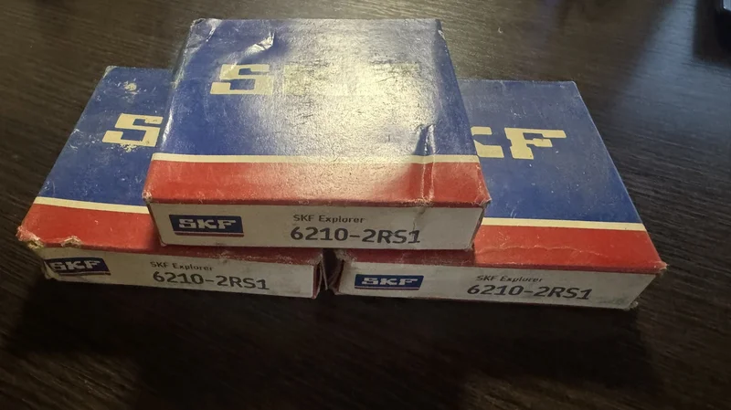 Підшипник SKF 6210-2RS1 Explorer кульковий 50х90х20 мм (180210) SKF 6210-2RS1