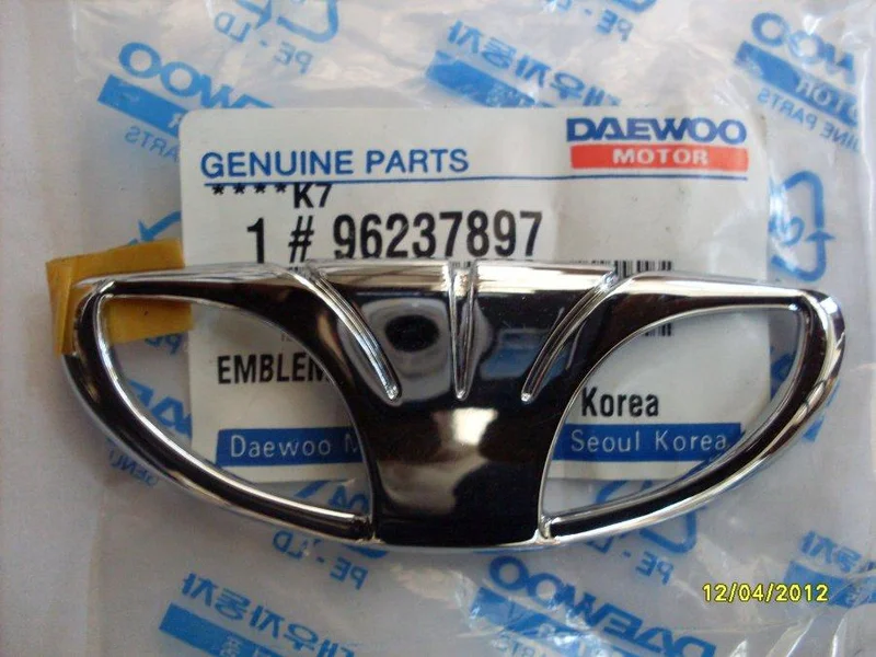 Эмблема значок daewoo nub 96237897 Daewoo 96237897