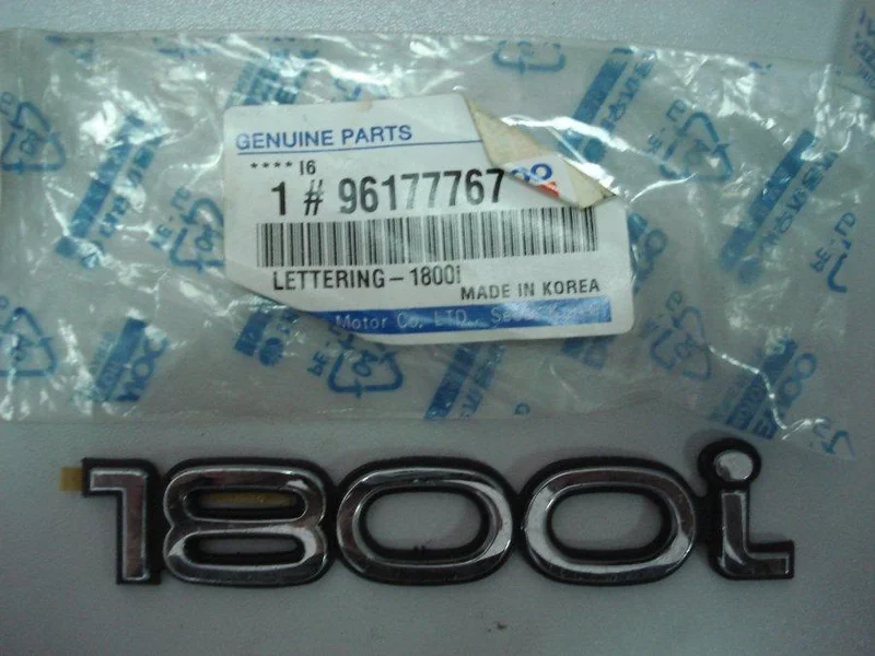 Напис 1800j 96177767 Chevrolet 96177767