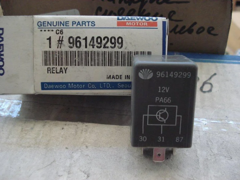 Реле 96149299 Chevrolet 96149299