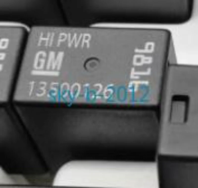 Реле 5-контактне, чорне 13500126 Opel 13500126