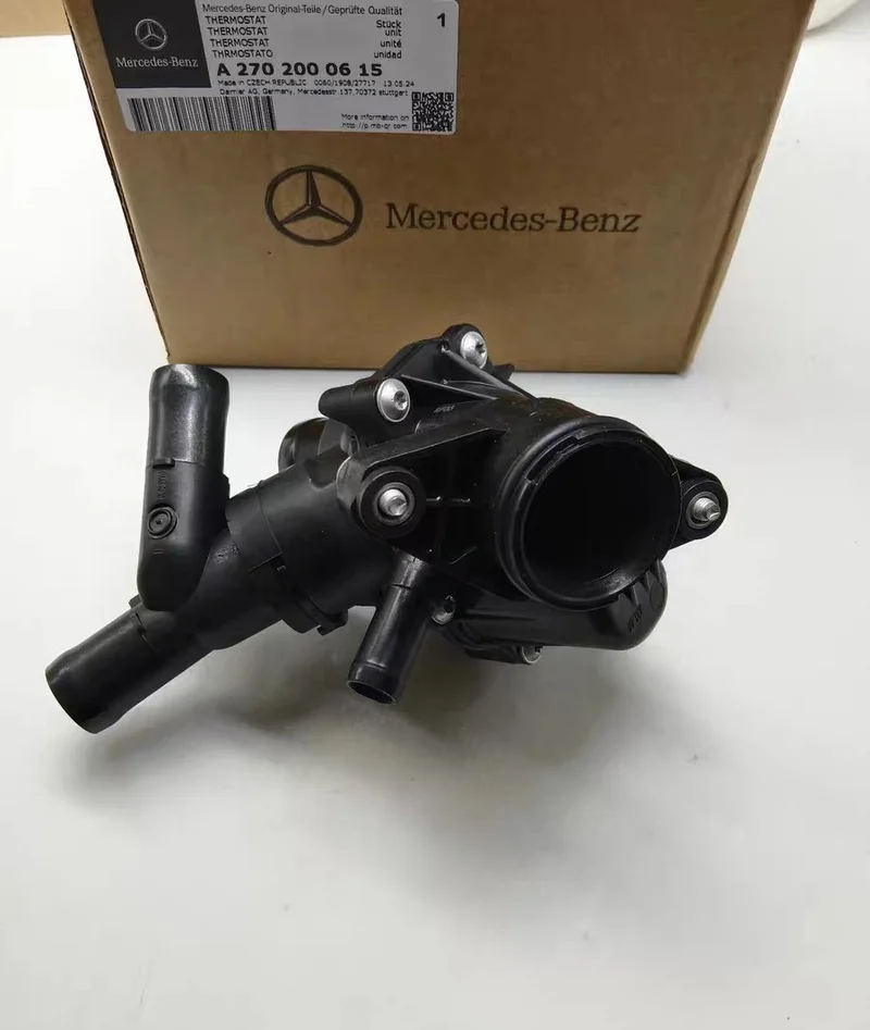 Термостат у корпусі Mercedes M270 / M274 A2702000615, новий оригінальний Mercedes-Benz A2702000615
