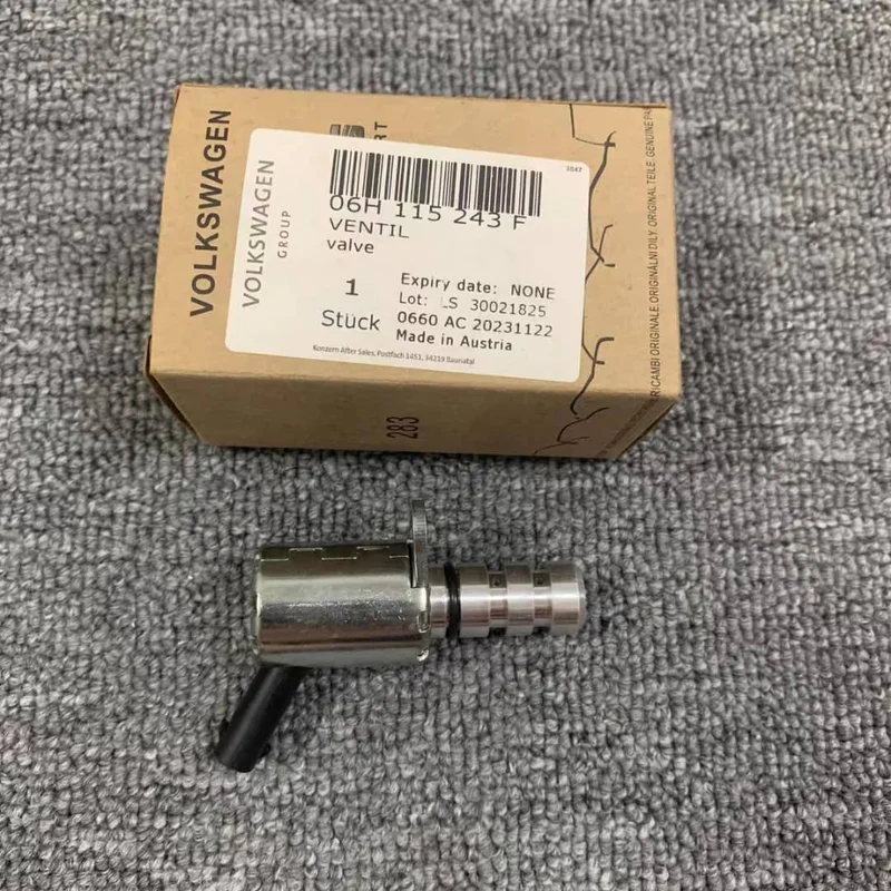 Клапан регулювання тиску оливи (електромагнітний) VAG 06H115243F 1.8/2.0 TFSI EA888 Audi 06H115243F