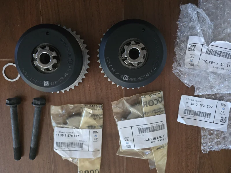 Зірочка-шестерня розподільного валу двигуна, впускного BMW 11367583207, нова оригінальна BMW 11367583207