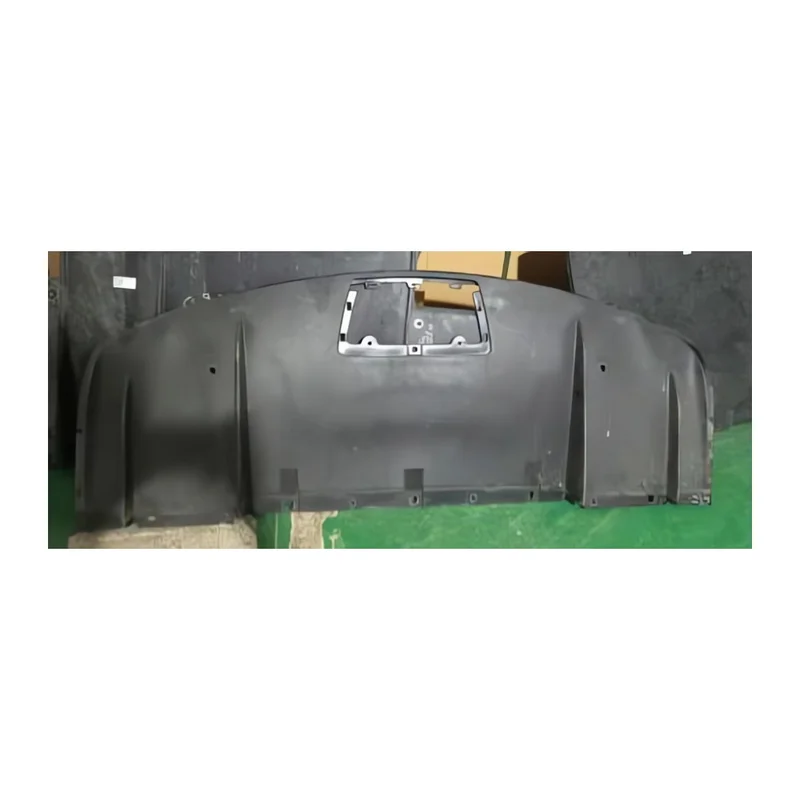 Защита (пыльник) заднего бампера нижняя Tesla Model X 2016-2019 1058356-00-C (Aftermarket) 1058356-00-C
