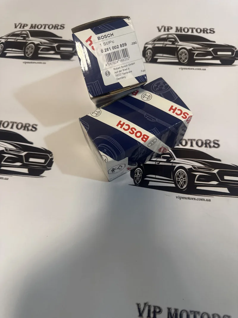 Регулятор тиску палива в паливній рейці BOSCH 0281002859, 0281006002, 057130764H, 0281002858 новий оригінал Bosch 0281002859