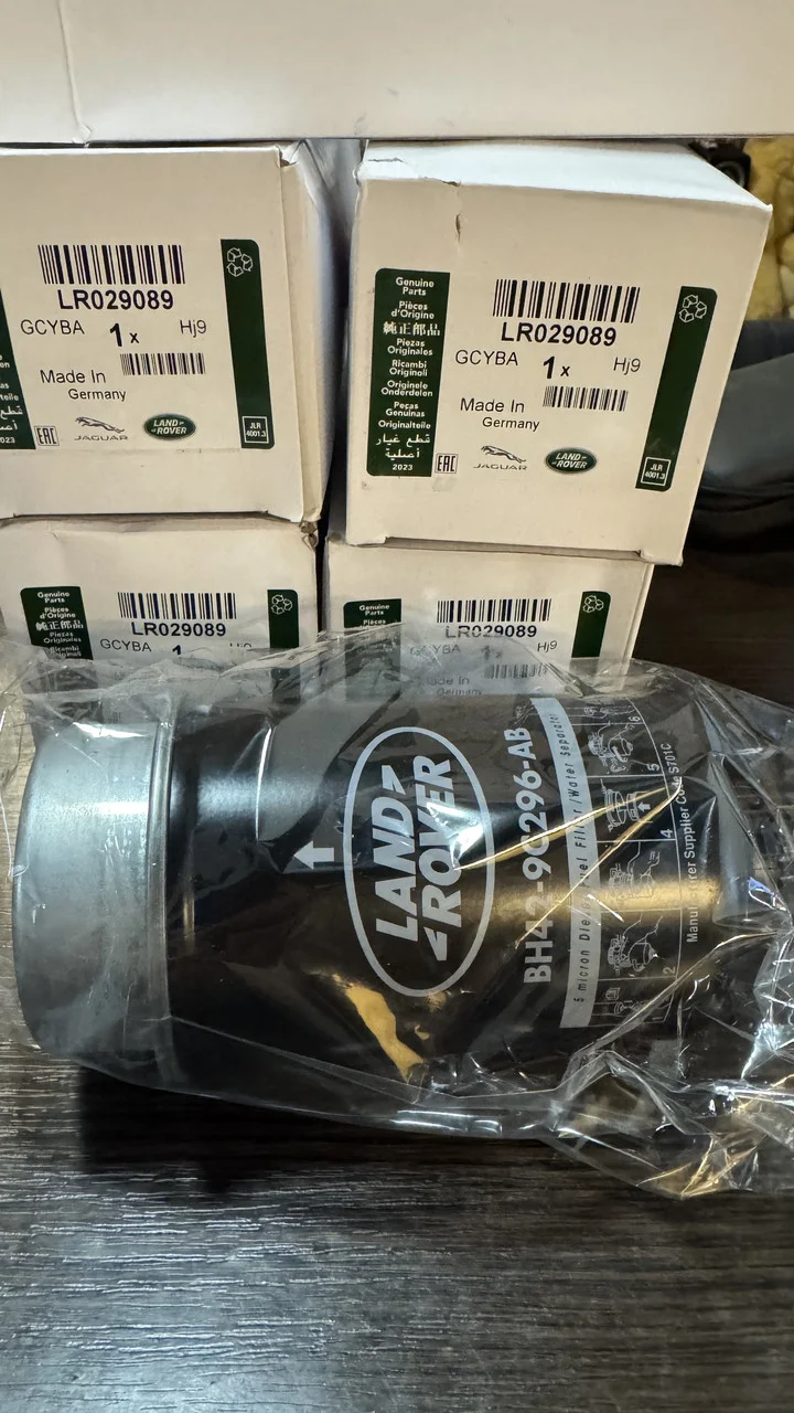 Фильтр топливный Land Rover Range Rover III IV 4.4D 2012- LR072610 LR023042 LR029098 BH429C296AC Land Rover LR029098