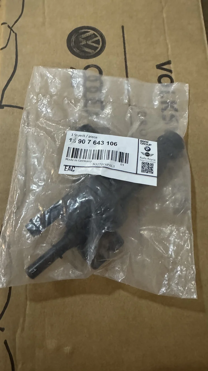 Клапан вентиляції газів паливного бака BMW B46 B48 B58 S58 F30 G20 G05 X3 X5 13907643106 BMW 13907643106