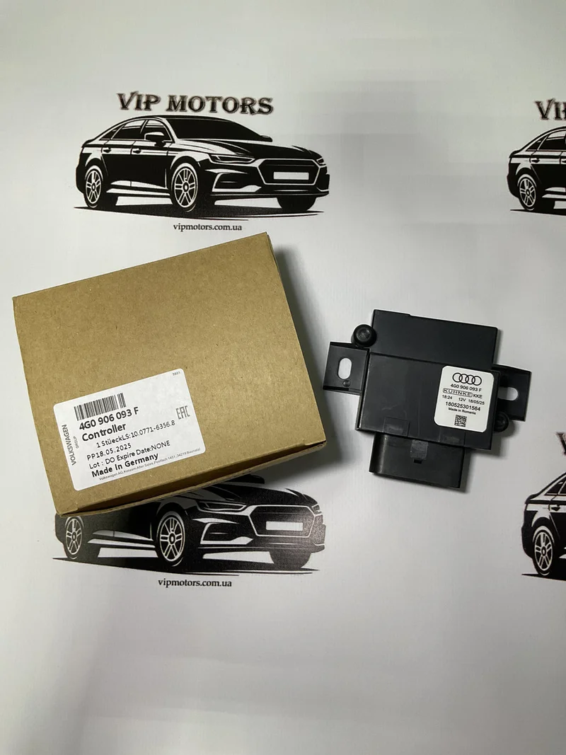 4G0906093F Модуль управления (ЕБУ) топливным насосом новый, оригинал Audi 4G0906093F