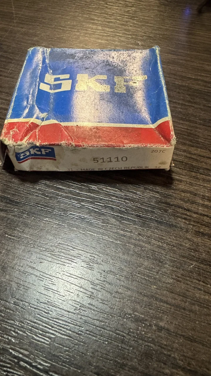Підшипник SKF 51110 упорний кульковий 50х70х14 мм (8110) FAG 51110