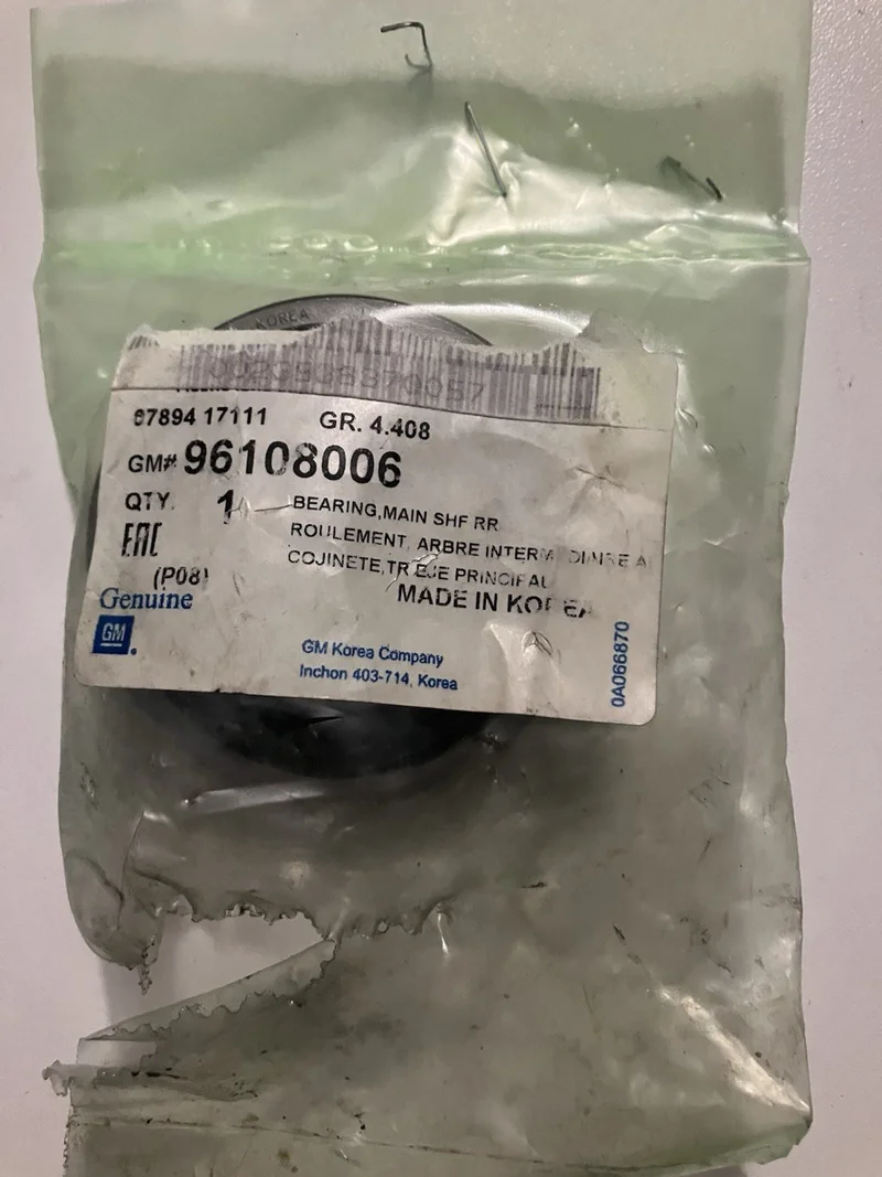 Підшипник КПП 96108006 Chevrolet 96108006
