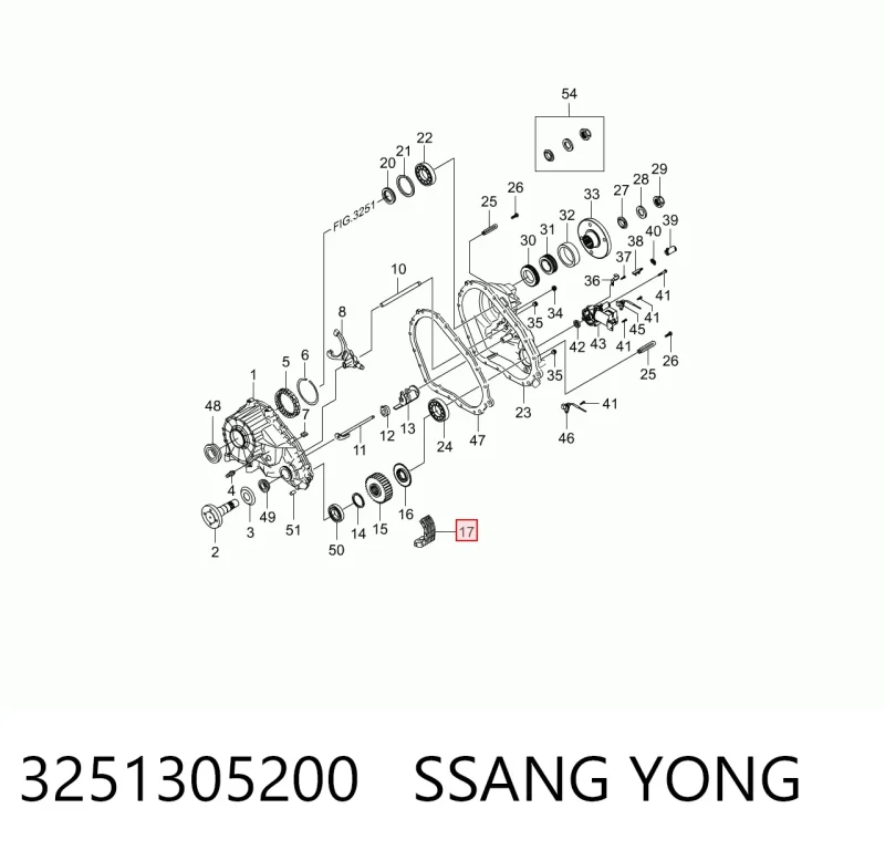 Ланцюг нова 37 ланок 27мм 3251305200 SsangYong 3251305200
